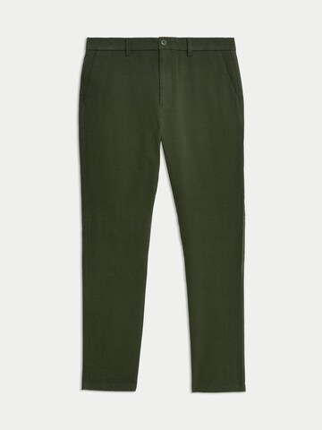 Marks & Spencer Chino Pants in Green: front