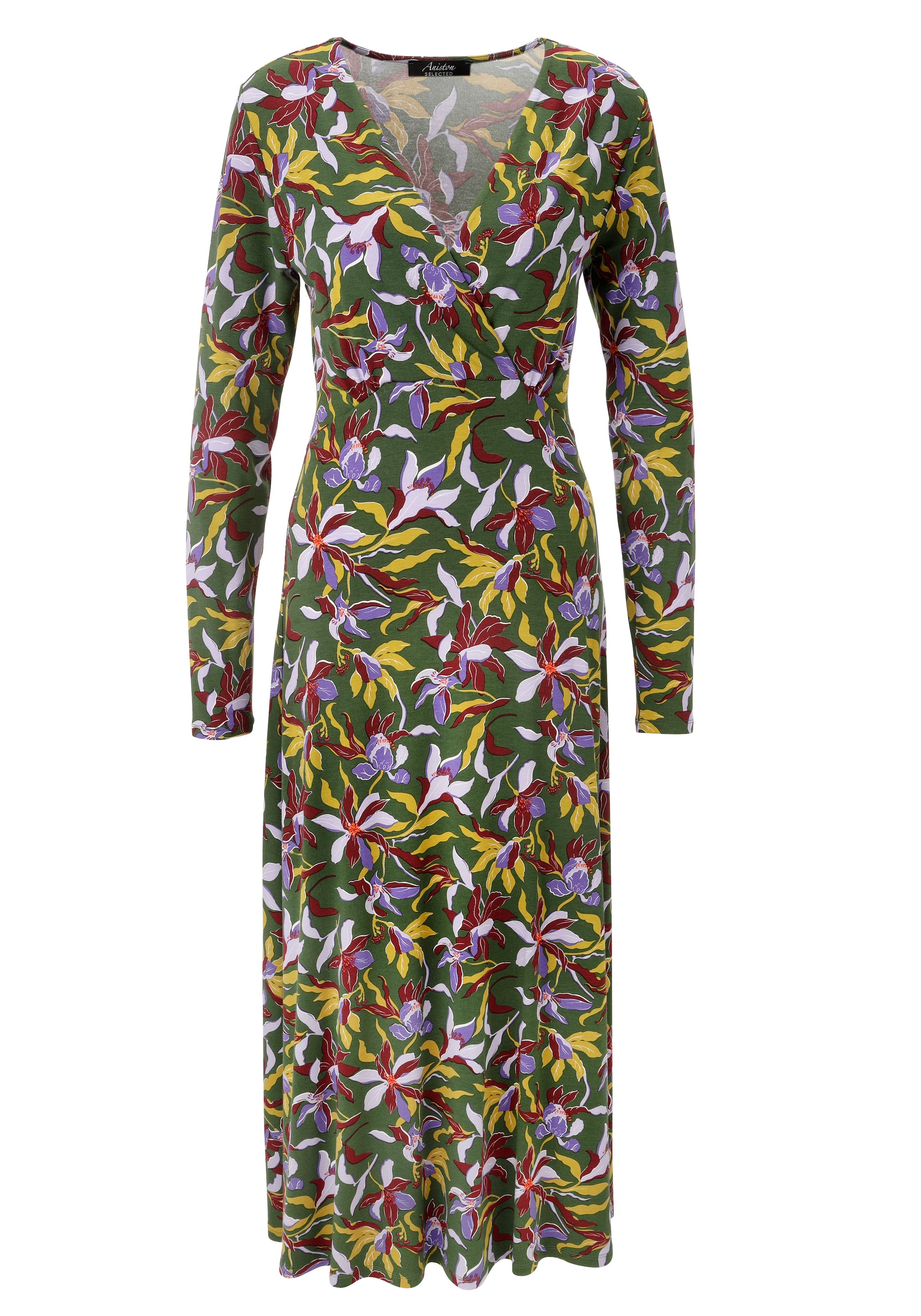 Aniston SELECTED Dress in Green: front