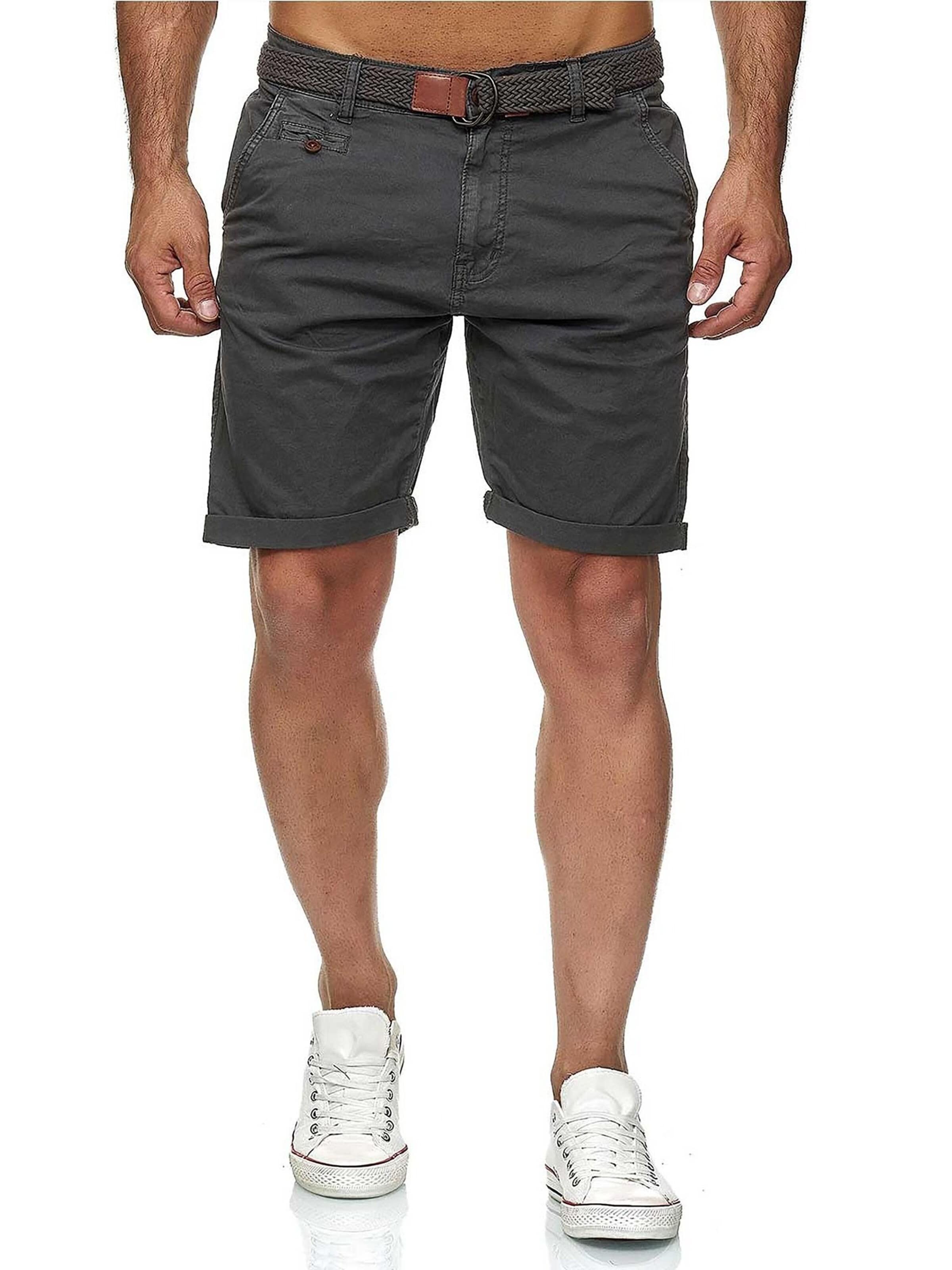 INDICODE Regular Pants 'Indicode Conor' in Grey: front