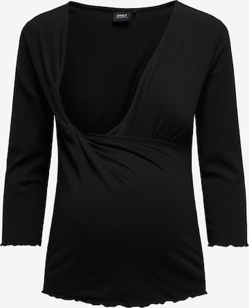 T-shirt Only Maternity en noir