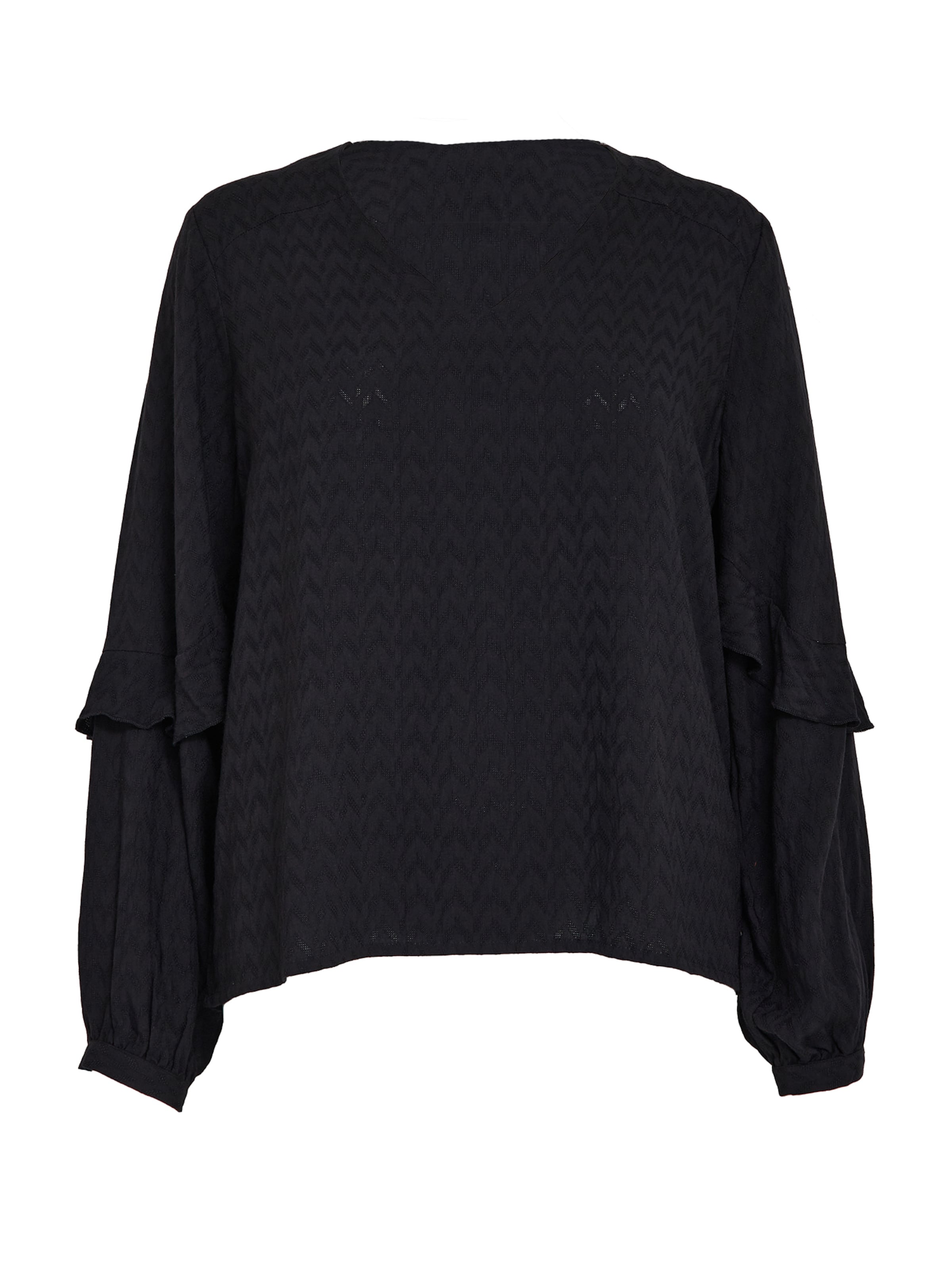 Peppercorn Bluzka 'Penina' w kolorze czarny: przód