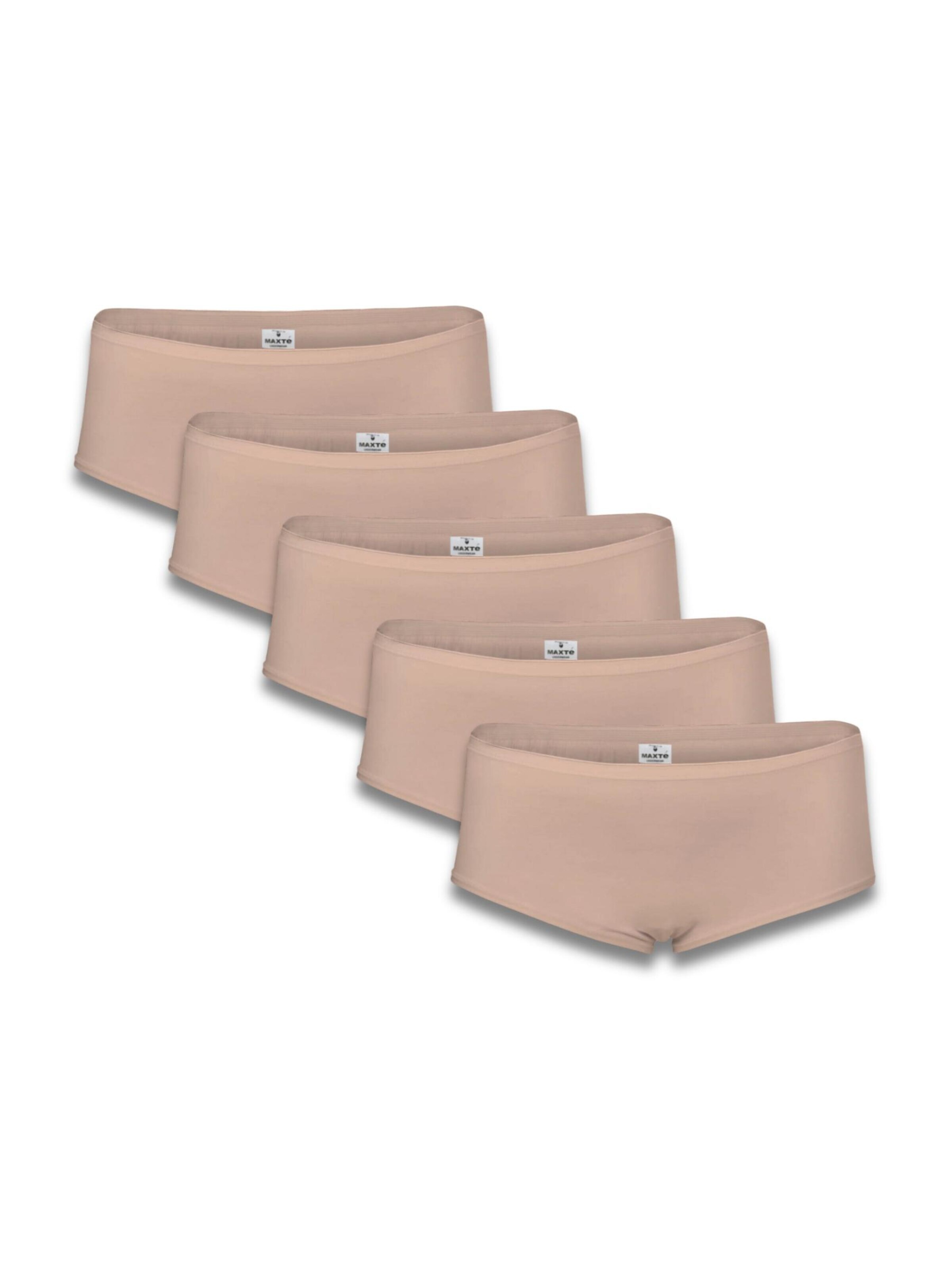 Culotte 'Violet Violet L 95% Baumwolle / 5% Elasthan' Maxte en beige : devant