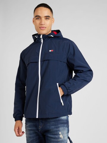 Tommy Jeans Jacke 'CHICAGO' in Blau: Vorderseite