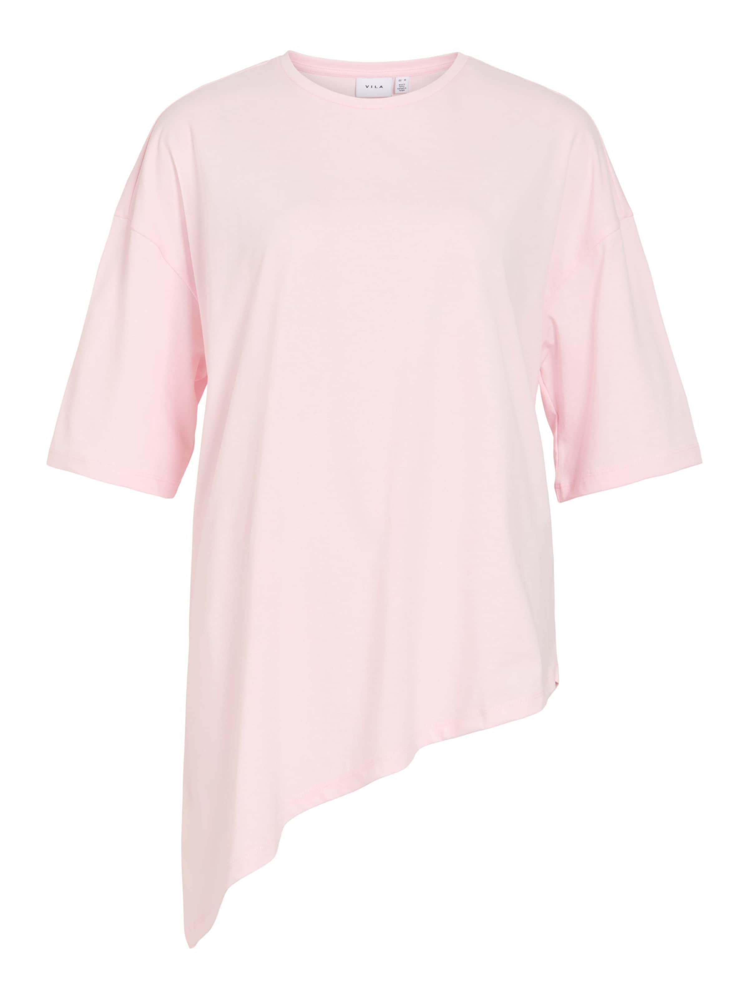 VILA Shirt 'LULIERA' in Roze: voorkant