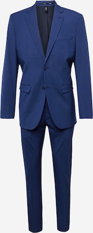 SELECTED HOMME Slimfit Oblek 'LIAM' – modrá: přední strana