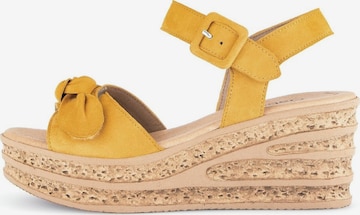 GABOR Sandals in Yellow