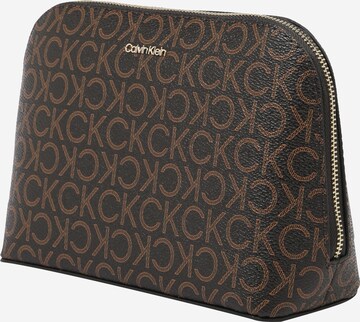 Calvin Klein Cosmetic Bag in Brown