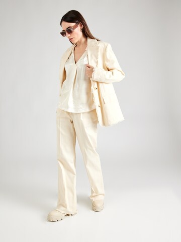 MOS MOSH Blus i beige