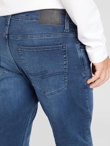 QS Slimfit Jeans 'Rick' i blå