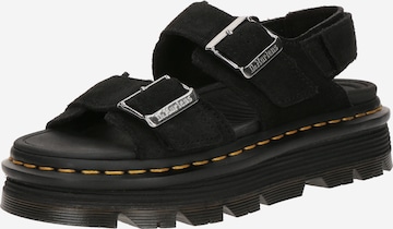 juoda Dr. Martens Sandalai 'ZebZag': priekis