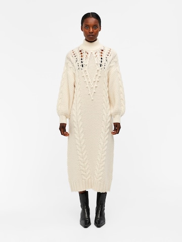 OBJECT Трикотажное платье 'ALISON' в Бежевый: спереди