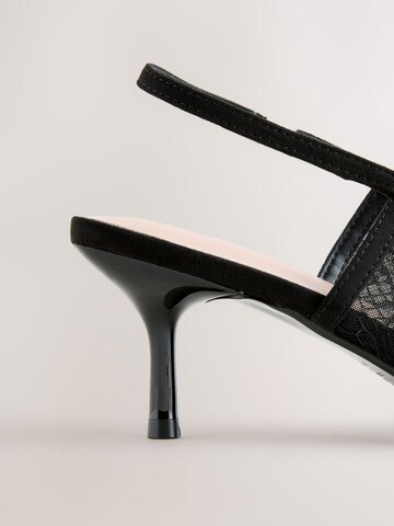 Next - Zapatos destalonado 'Forever Comfort' en negro