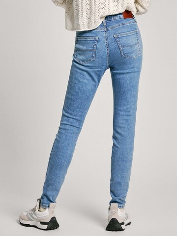 Skinny Jean Pepe Jeans en bleu