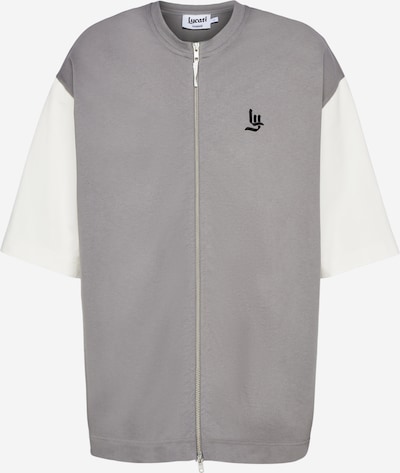 LYCATI exclusive for ABOUT YOU Shirt 'Tie' in de kleur Grijs, Productweergave