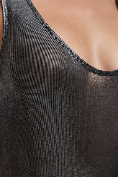 No Matter What Shirt bodysuit in Anthracite, Item view