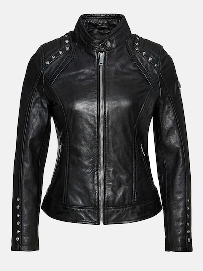 Tazzio Übergangsjacke 'F521'‌‌‌‌‌ in S in schwarz, Produktansicht