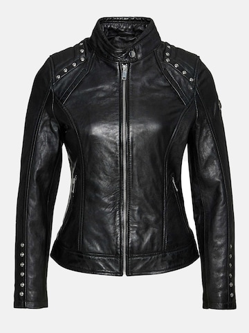 Tazzio Übergangsjacke 'F521'‌‌‌‌‌ in Schwarz: Vorderseite