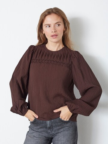 co'couture Paita ' Shina' värissä ruskea: etupuoli