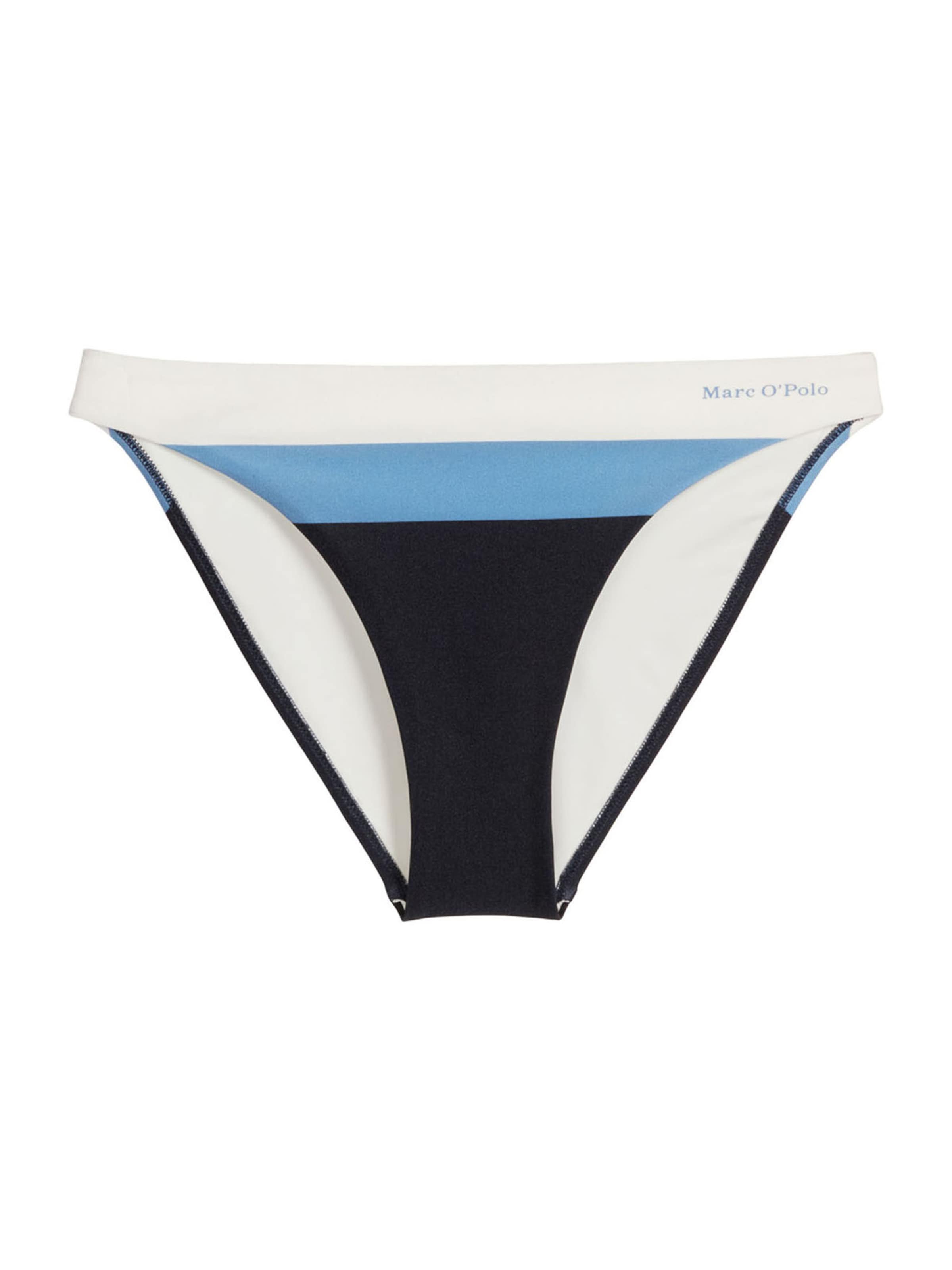 Bas de bikini ' Summer Stripes ' Marc O'Polo en bleu : devant