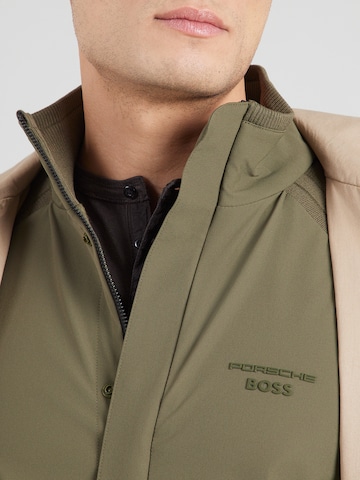BOSS Sweatvest 'Spirit70' in Groen
