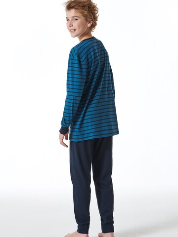 SCHIESSER - Pijama ' Nightwear ' en verde