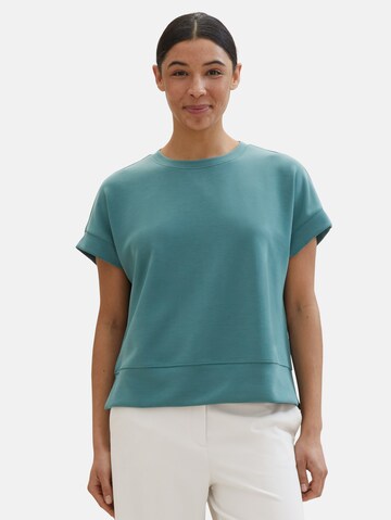 TOM TAILOR Shirt in Groen: voorkant