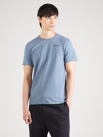 G-STAR Shirt in Blauw: voorkant