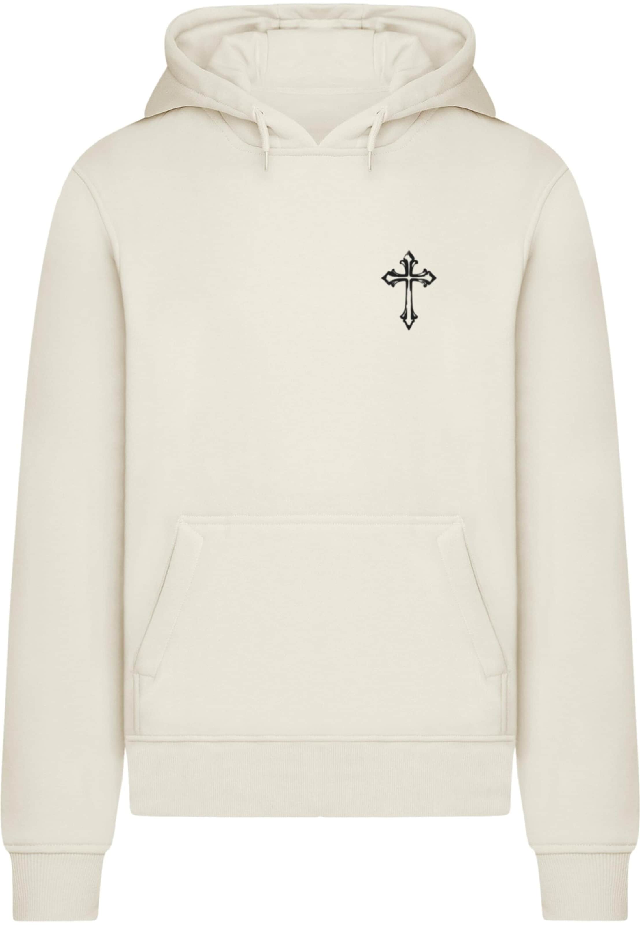 Mister Tee - Sudadera 'Holy' en blanco: frente