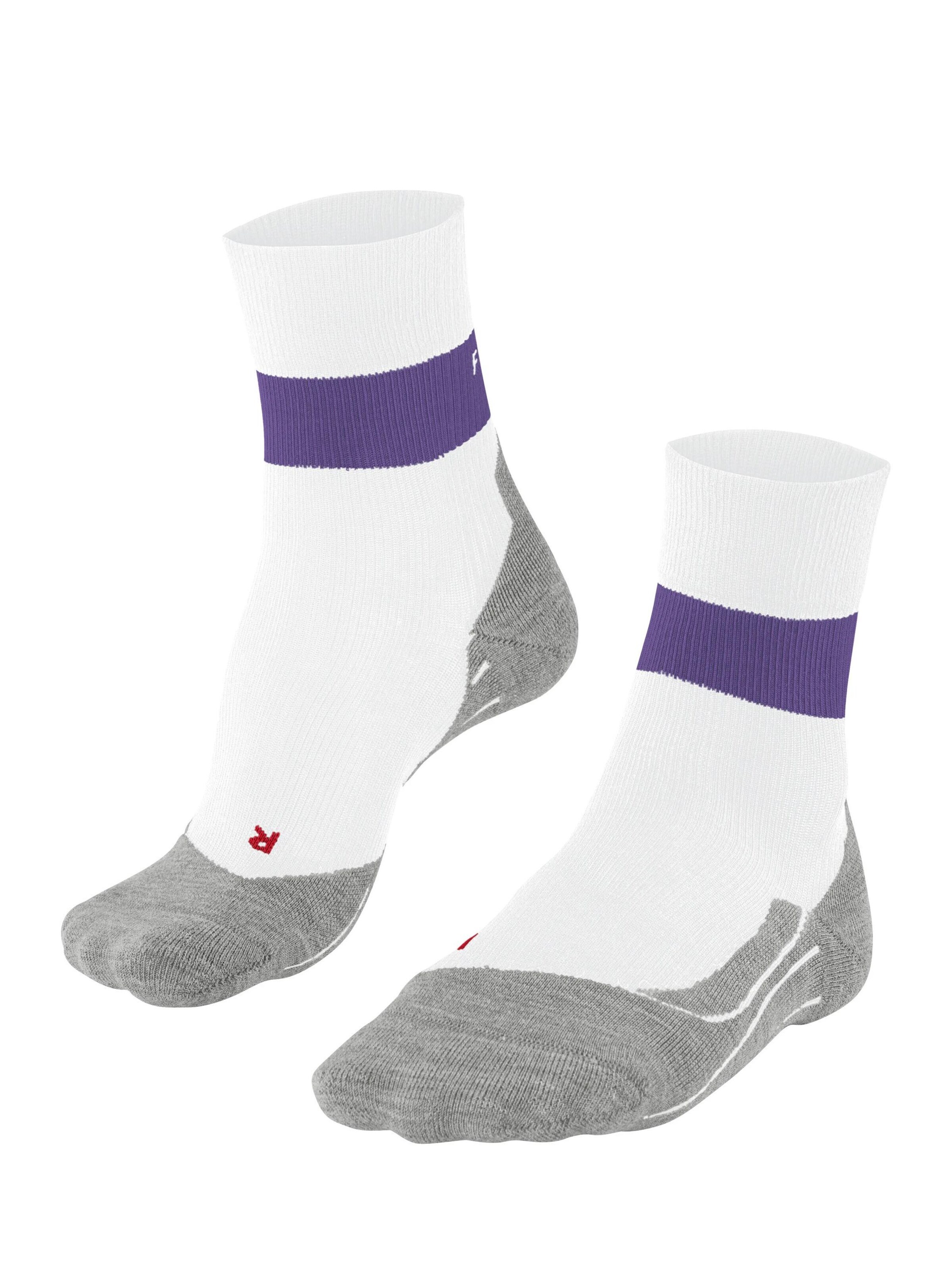 FALKE Sportsocken 'RU Compression Stabilizing'‌ in Weiß: Vorderseite