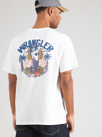 WRANGLER Футболка в Белый: спереди