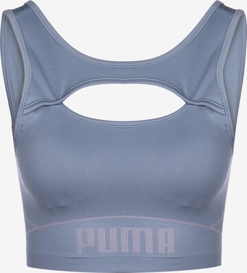 PUMA - Soutien Bustier Soutien de desporto em roxo