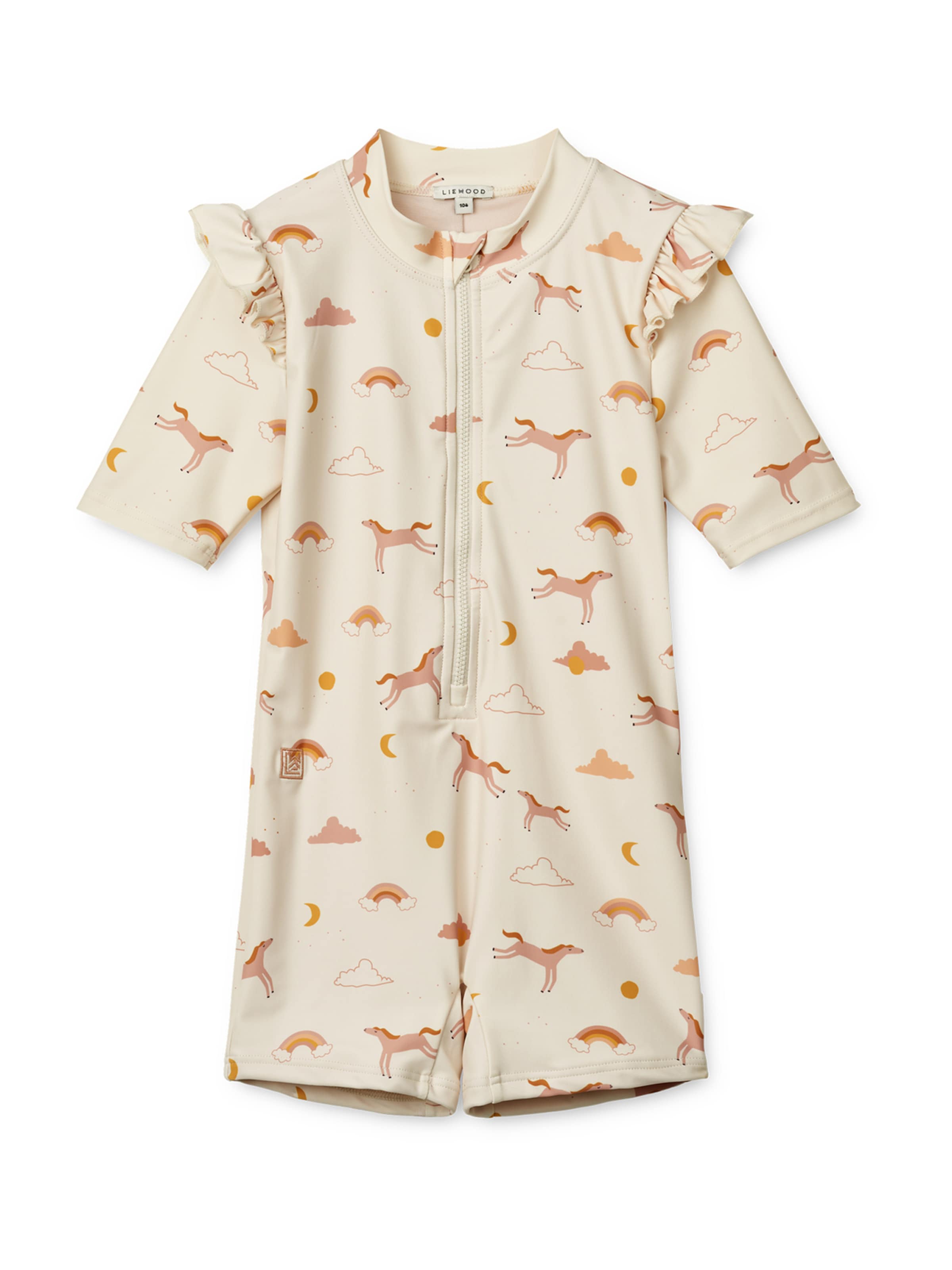 Liewood UV-beskyttelse i beige: forside