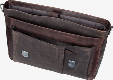 STRELLSON Document Bag in Brown