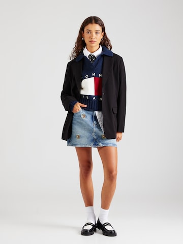 Tommy Jeans Svetr – modrá