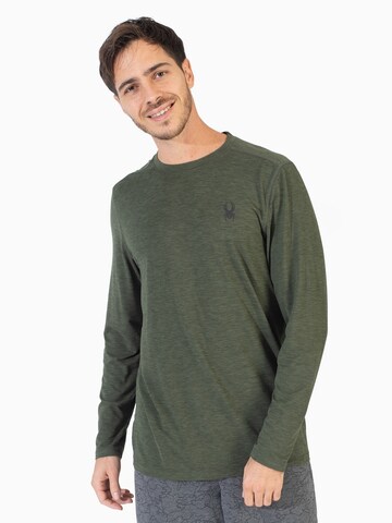 Tricou funcțional de la Spyder pe verde