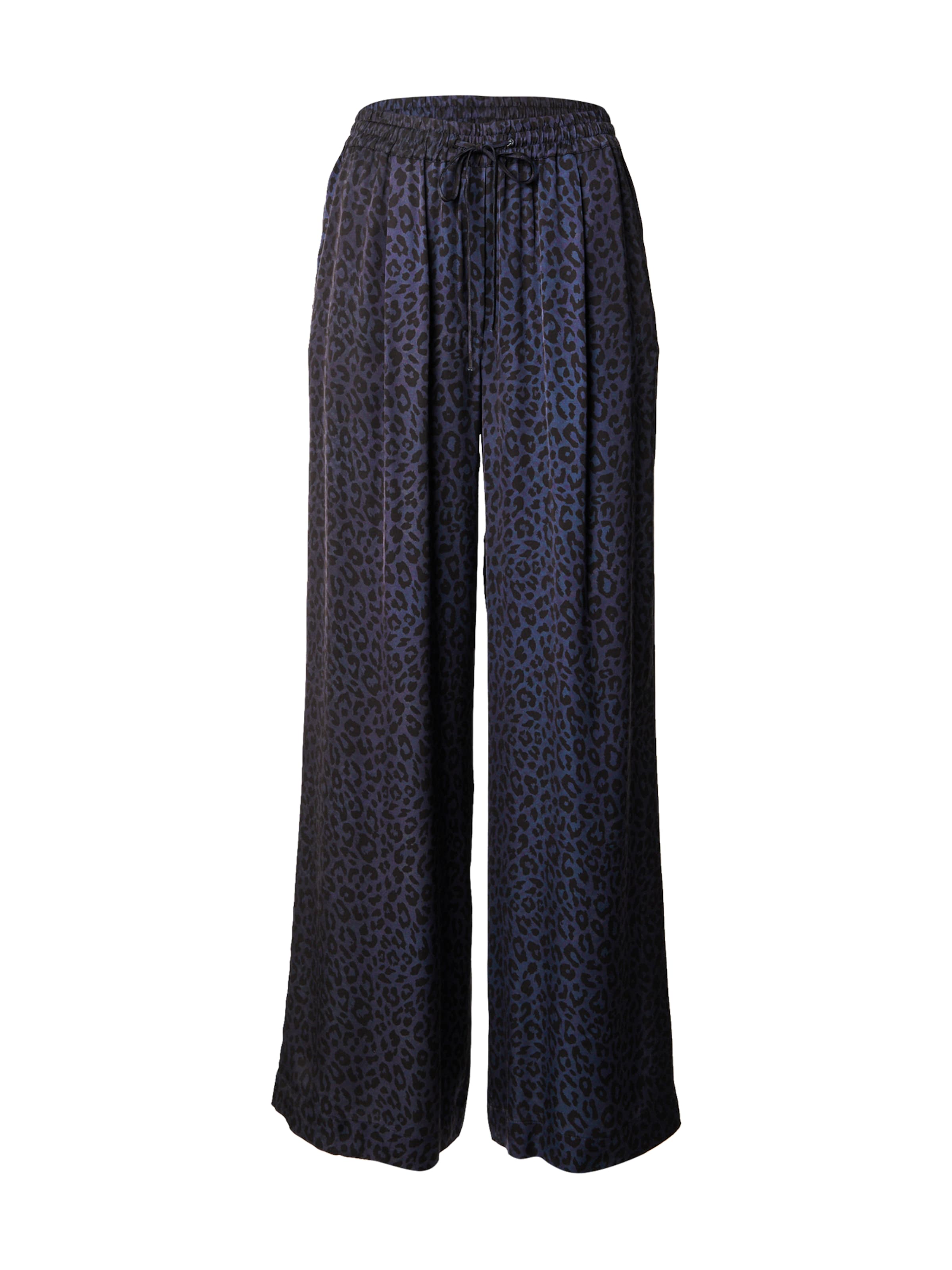 Wide Leg Pantalon 'Pablo' Lala Berlin en bleu : devant