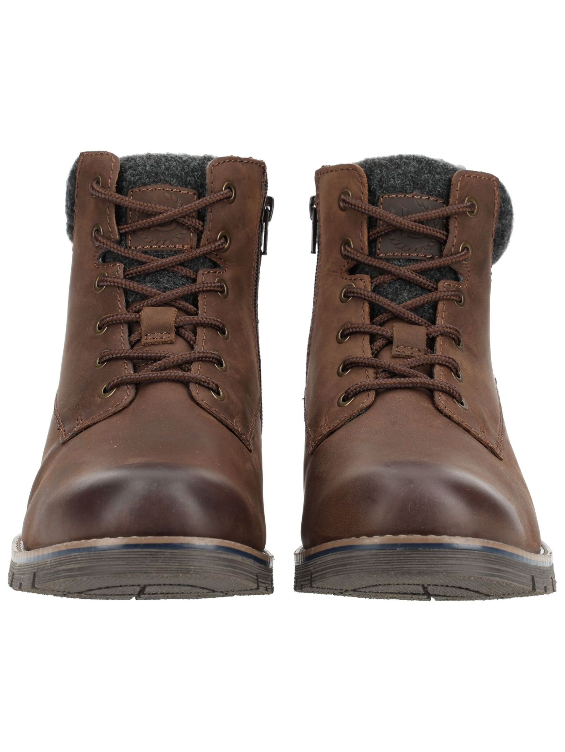 Bottines à lacets bugatti en marron