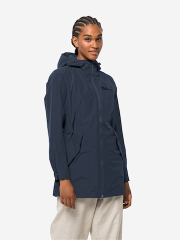 JACK WOLFSKIN Outdoorjacke 'Dakar' in Blau: predná strana