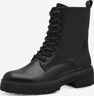 Bottines à lacets MARCO TOZZI en noir : devant