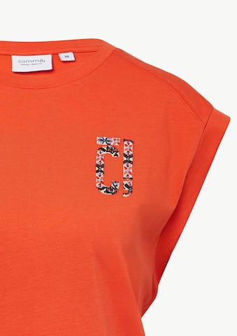 comma casual identity Shirt in Oranje
