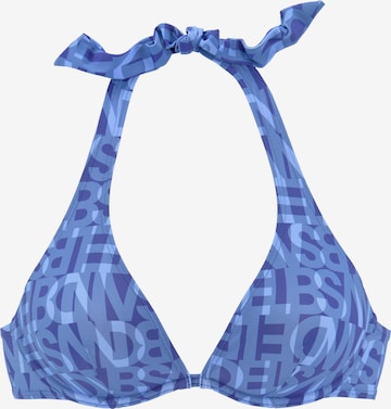 Elbsand Triangel Bikinitop in Blau: predná strana