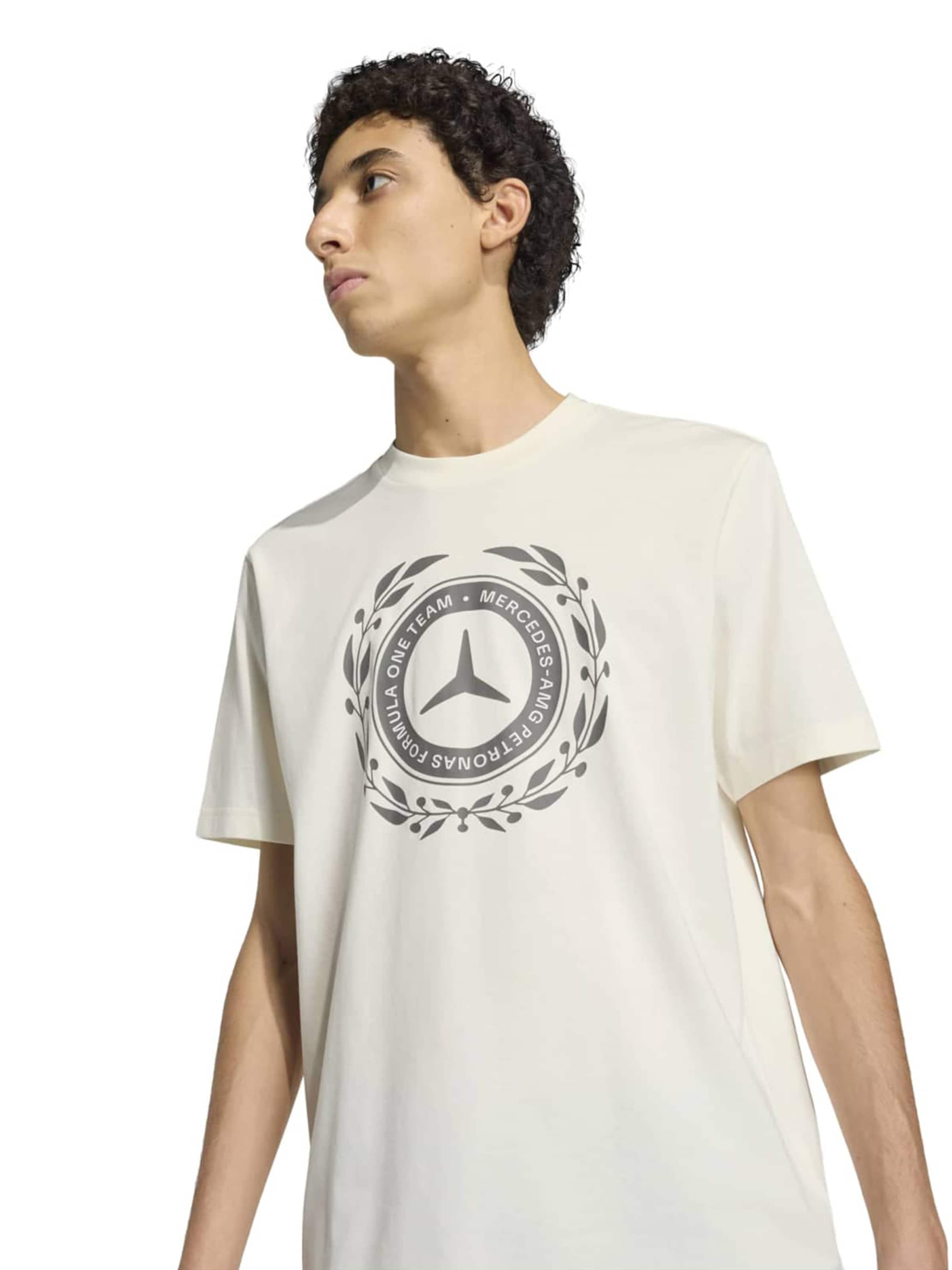 T-Shirt fonctionnel 'MER SA 01' ADIDAS SPORTSWEAR en blanc