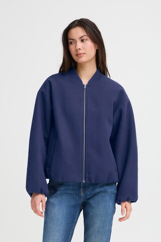 ICHI Tussenjas 'IHJAnne' in Blauw: voorkant