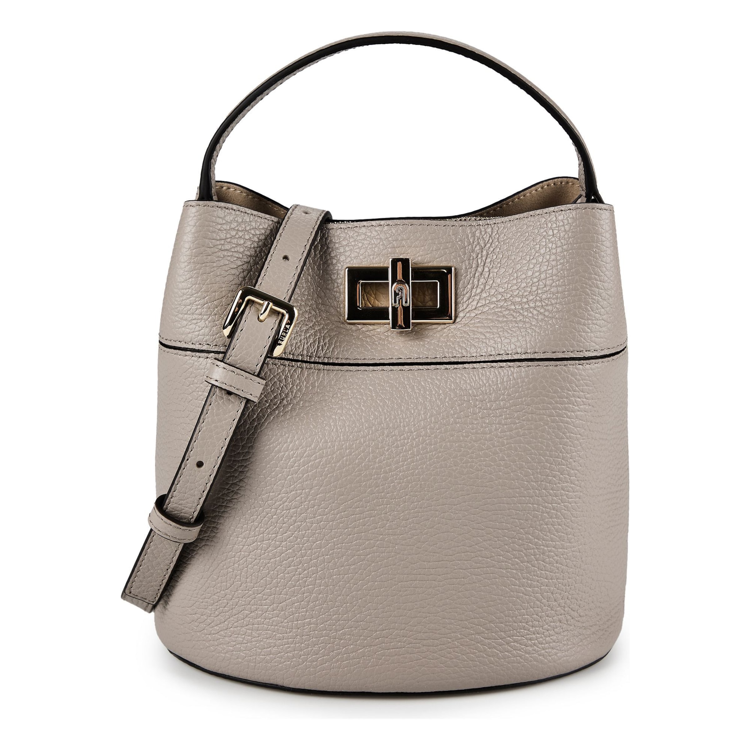 Poche ventrale FURLA en gris : devant