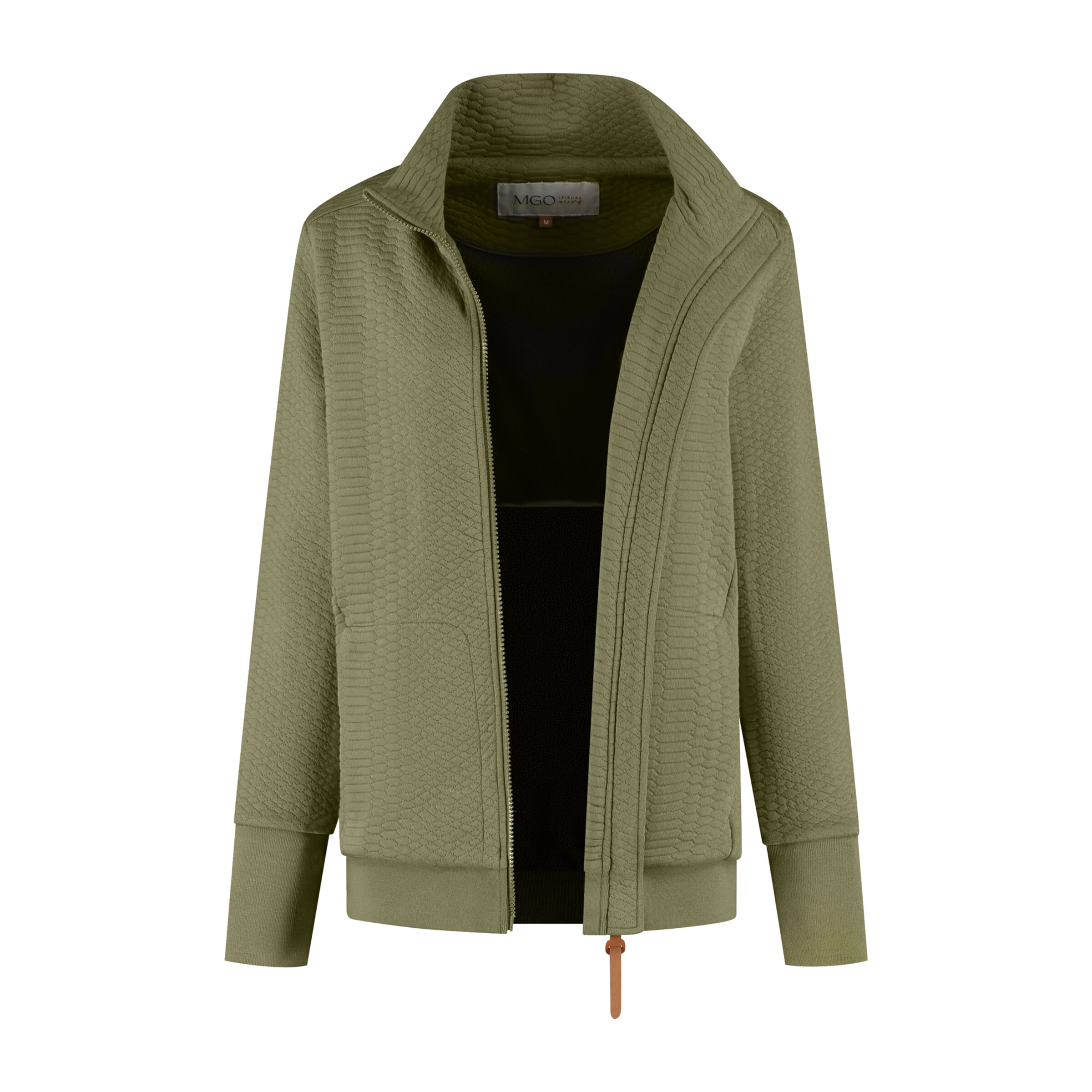 MGO Sweat jacket 'Rosy' in Green