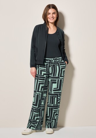 CECIL Loose fit Pants in Green