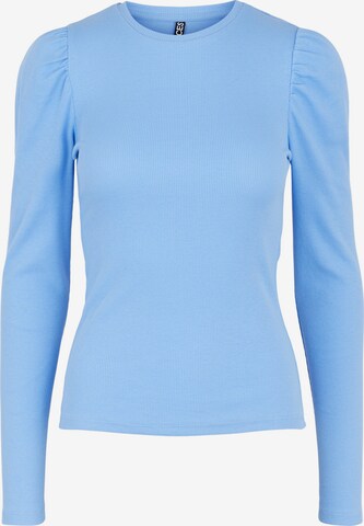 PIECES Shirt 'Anna' in Blauw: voorkant