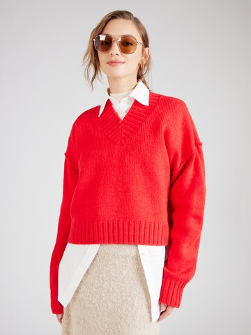 Pullover di TOPSHOP in rosso: frontale