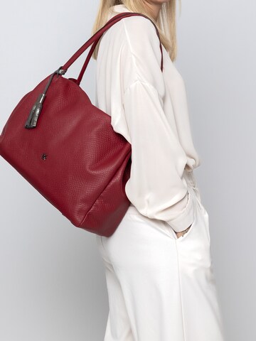 Picard Shopper 'Sidle' in Rood: voorkant