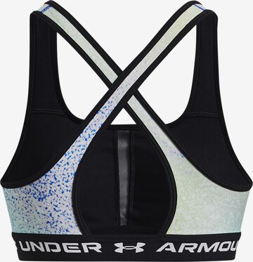 UNDER ARMOUR Bustier Sport bh 'Mid' in Grijs